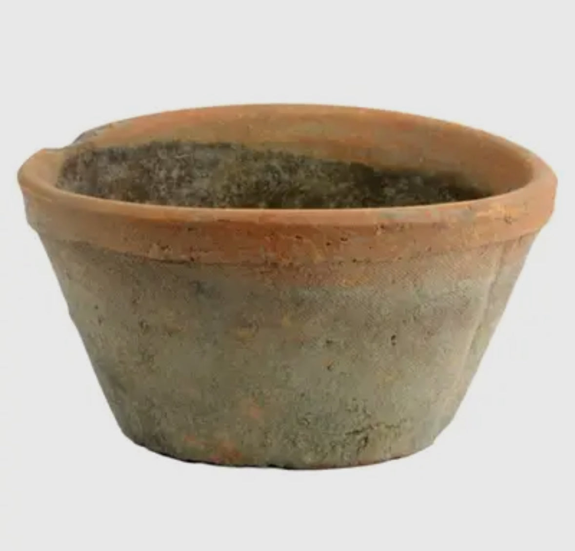 Rustic Terra Cotta Pot - Oval