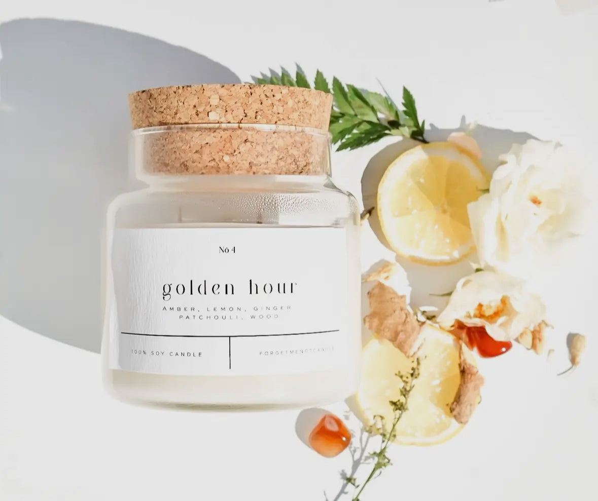 Golden Hour 22 oz Glass Candle