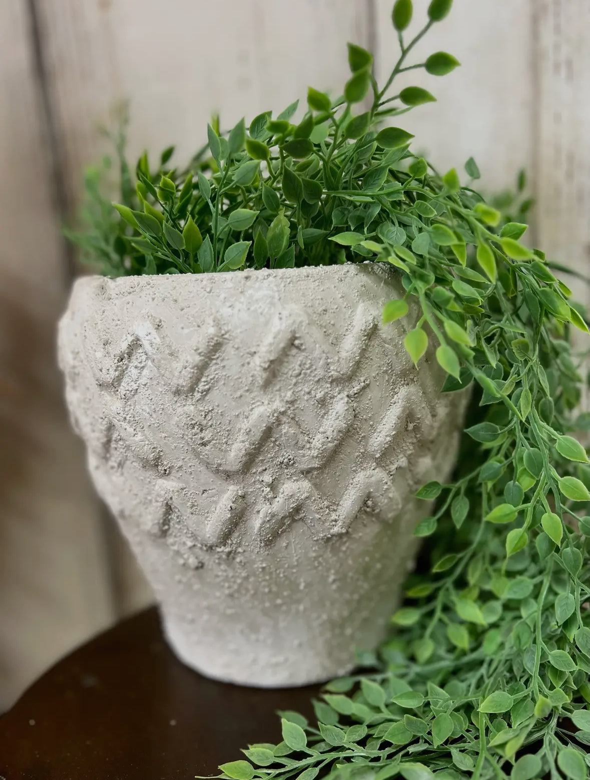 Checkered Planter