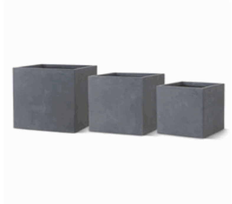 Md Clay Planter - Gray