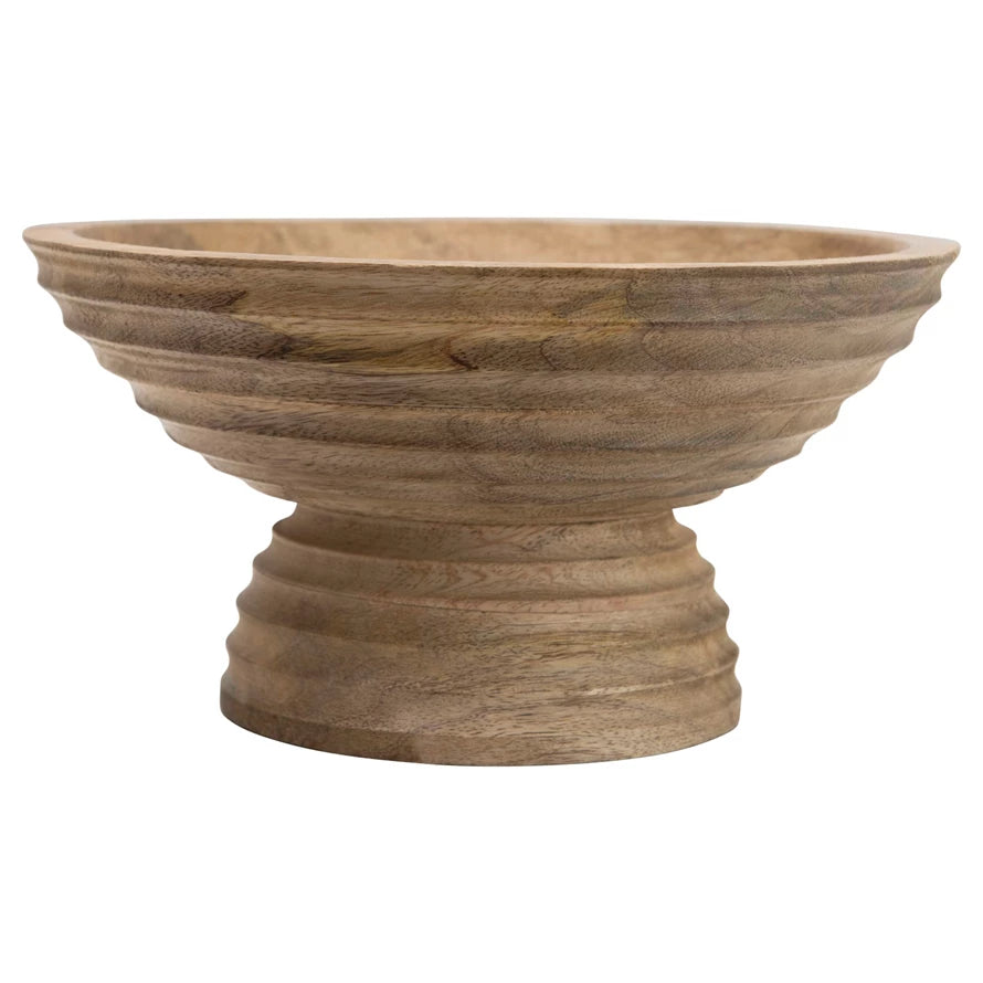 10" Mango Wood Bowl