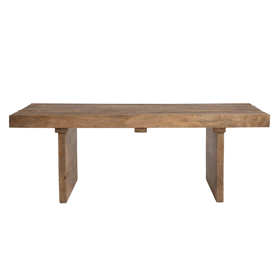 46” Mango Wood Coffee Table