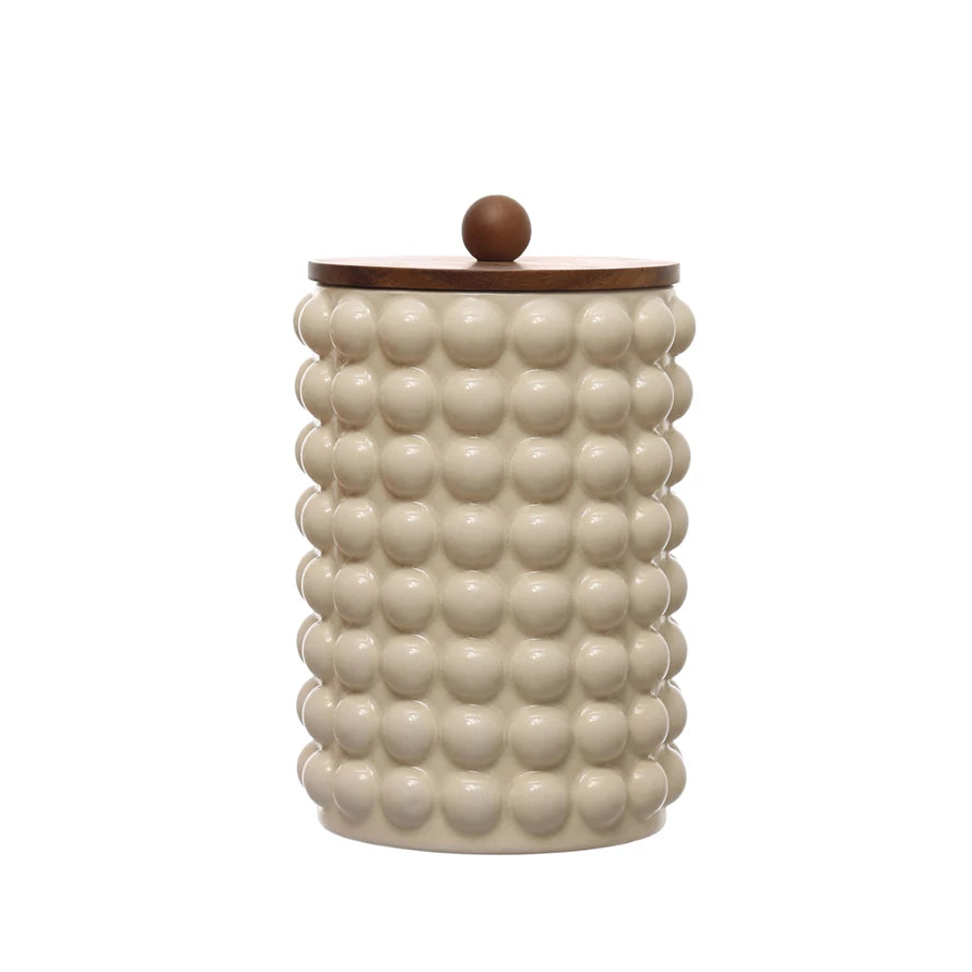 10-1/2” Stoneware Canister