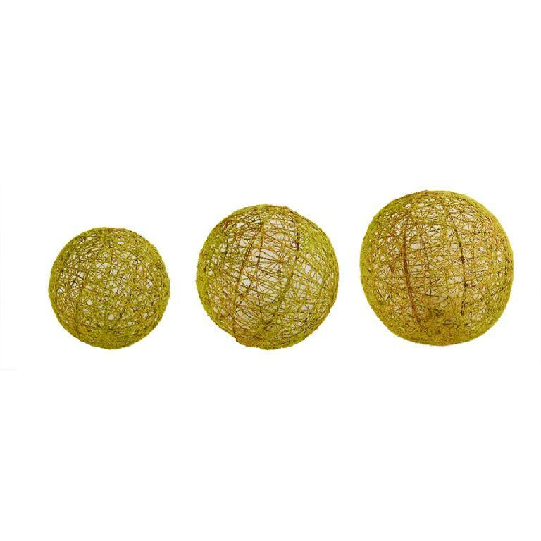 Set of 3 Large Ornament Balls
