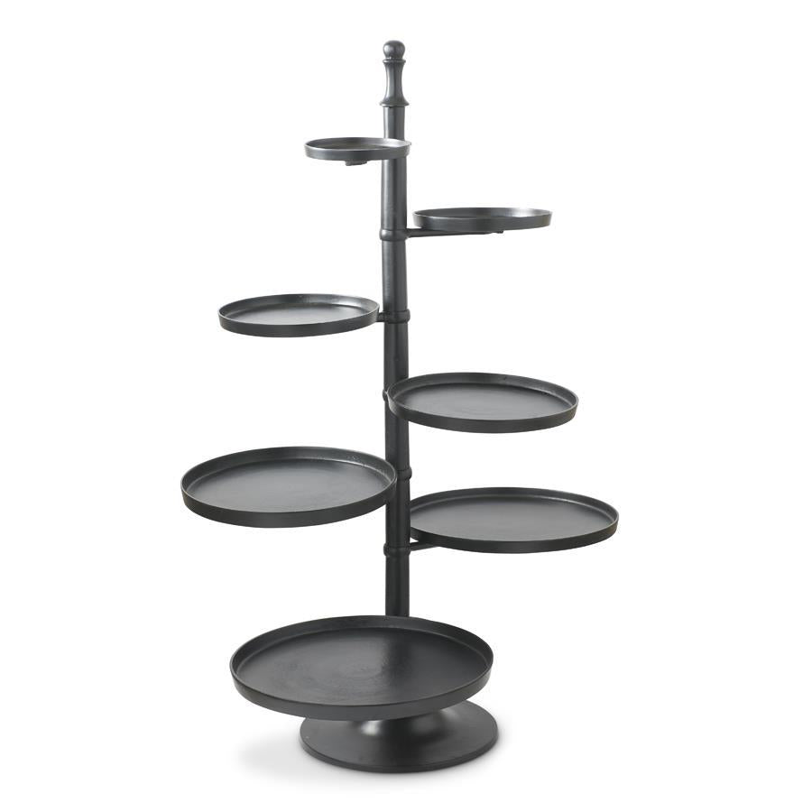 59” Black Metal Plant Stand