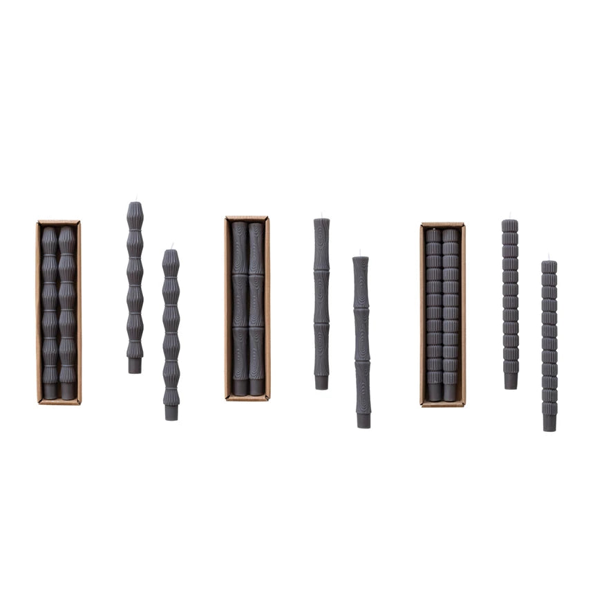 Candle Stk Charcoal