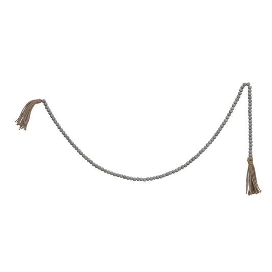 72” Beaded Garland w/ Tassles
