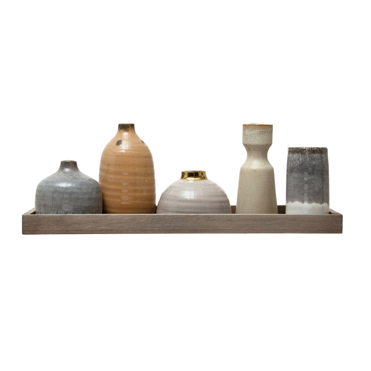 Vase & Tray Set