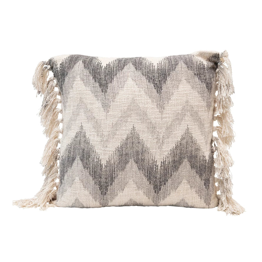 Grey & Natural Pillow