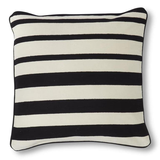Grey Stripe Pillow