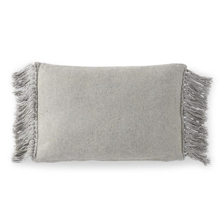 Light Grey Lumbar Pillow
