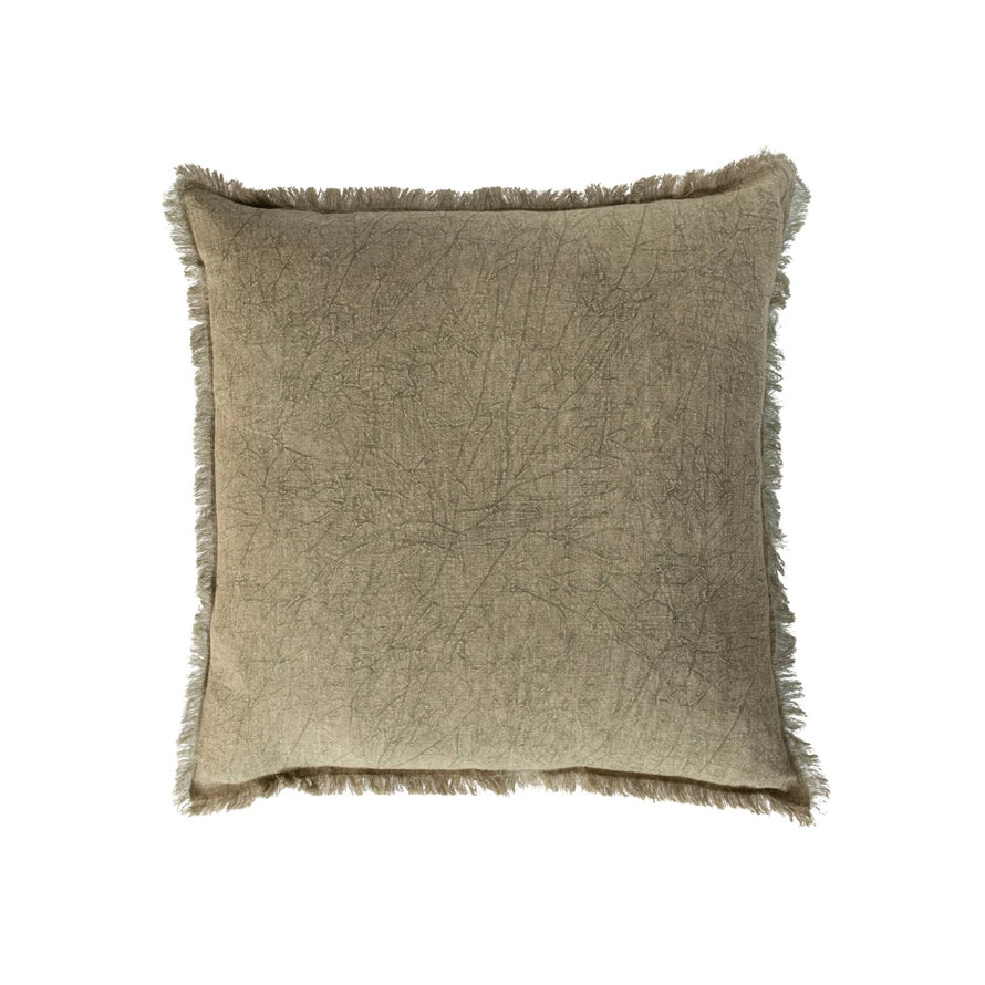 Stone washed w/ Fringe