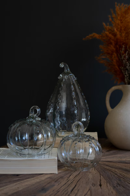 LG GLASS PUMPKIN