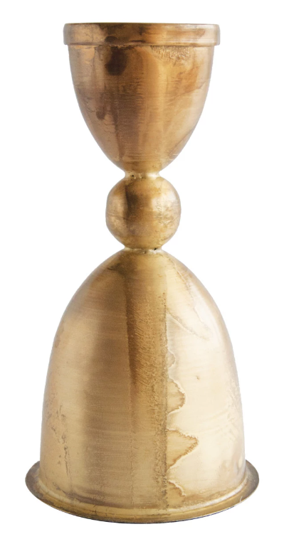 SM METAL BRASS TAPER HOLDER