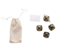 Metal Bell Place Holder w/ Cards
