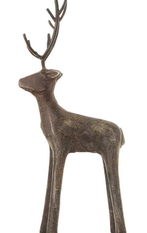 CAST IRON STANDING DEER