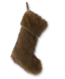 Faux Fur Stocking