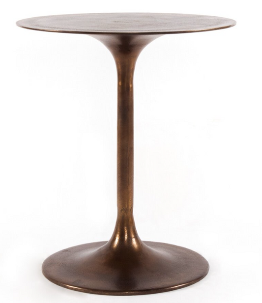 Tulip Side Table - Antique Rust