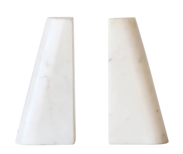 Marble Bookends - SET OF 2