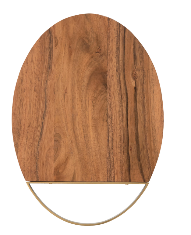 Oval Acacia Wood Cheese/Cutting Board