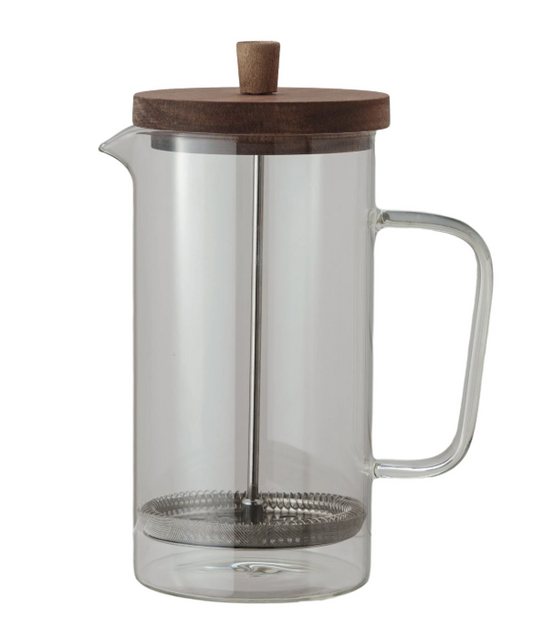 36oz. French Press w/ Acacia Wood Lid