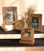 SM - Recycled Wood Photo Frame