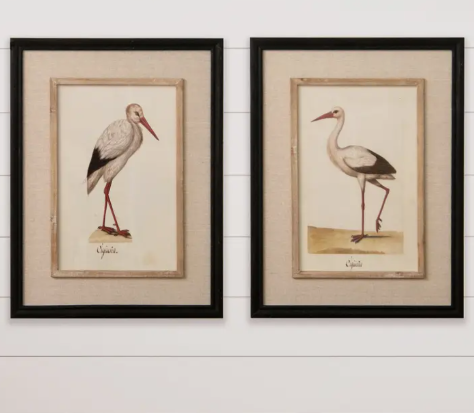 Heron Wall Art - 2 STYLES