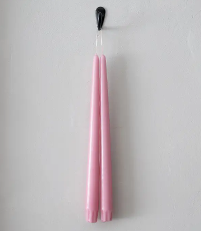 Blush Taper Candles - SET OF 2