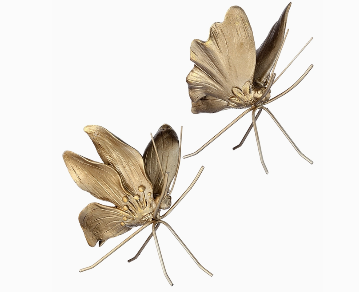 Resin Gold Butterfly - 2 STYLES