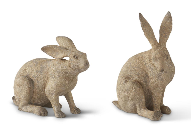 Weathered Gold Garden Rabbit