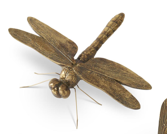 Gold Resin Dragonfly