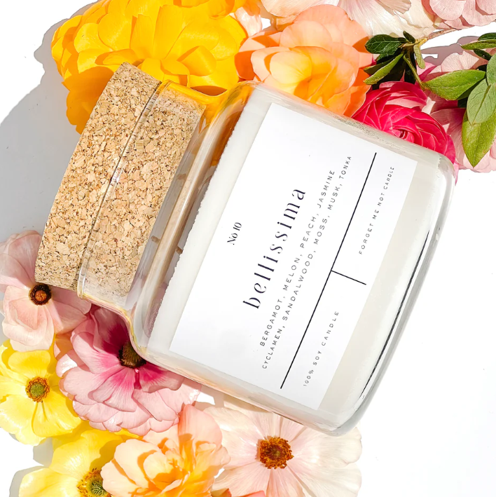 Bellissima 22oz Glass Candle