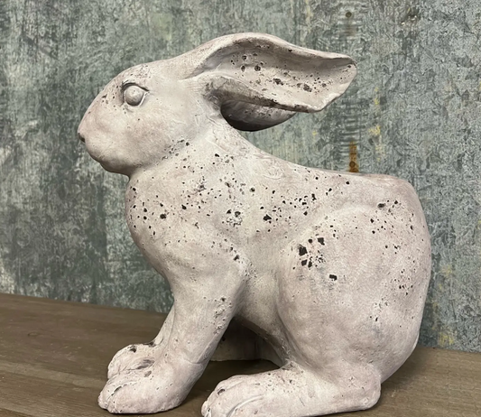 Resin Rabbit Planter - Large