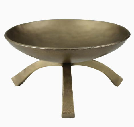 Brass Giza Footed Pillar Holder / Trinket Dish