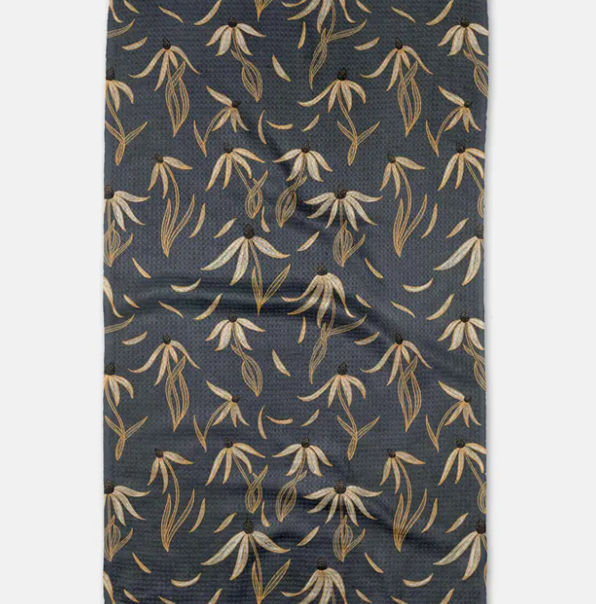 Echinacea Tea Towel
