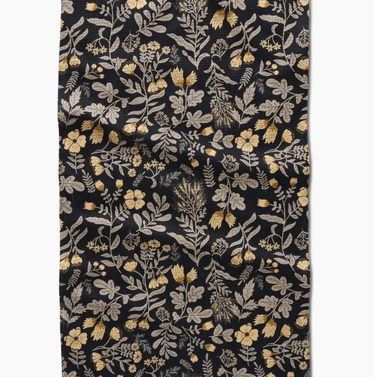 Woodland Wildflowers Tea Towel