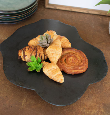 Black Lime Edge Lazy Susan