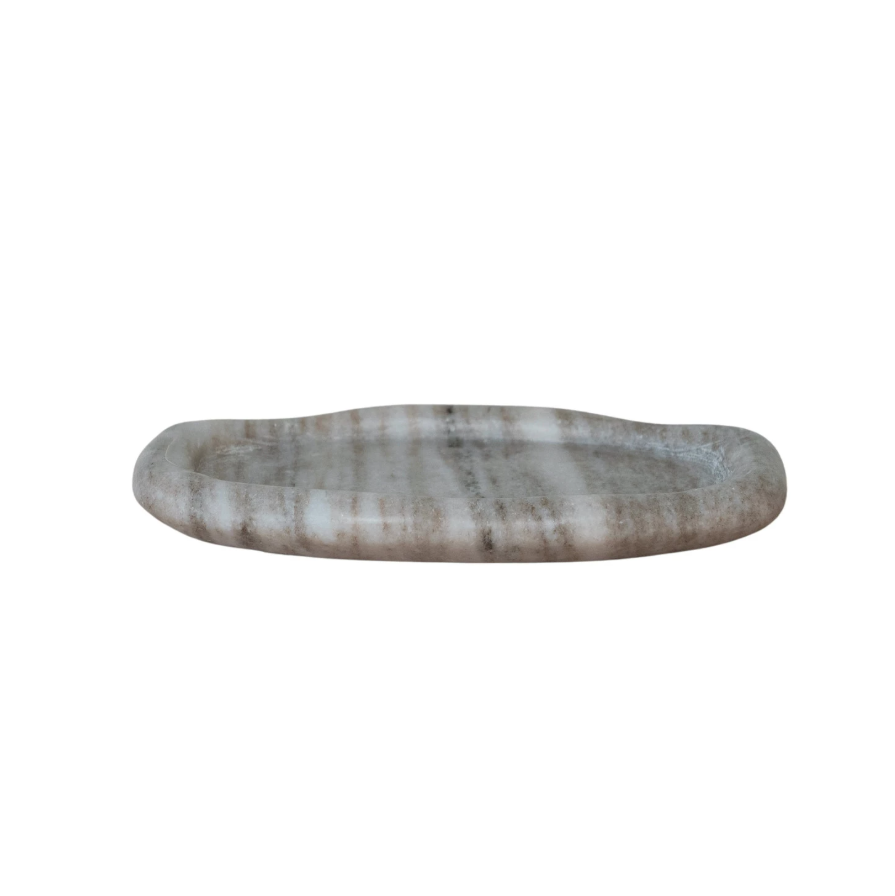 Marble Organic Shaped Tray