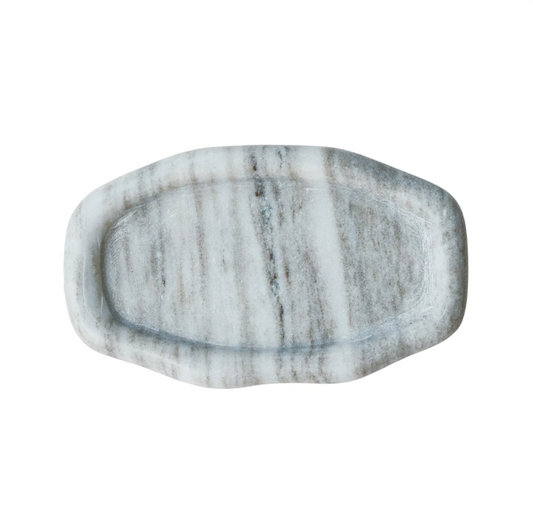 Marble Organic Shaped Tray