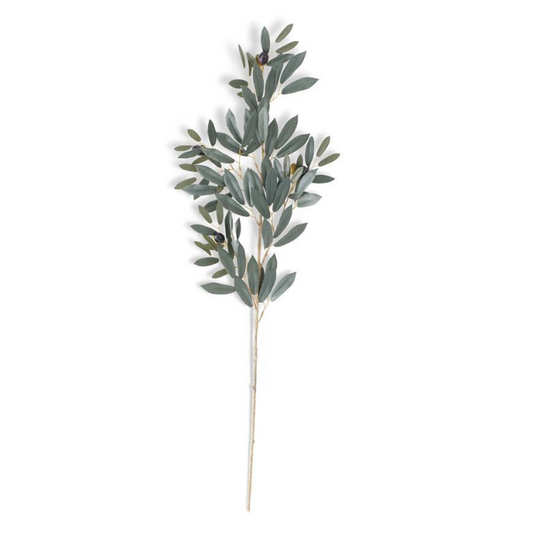 35 Inch Olive Leaf Spray