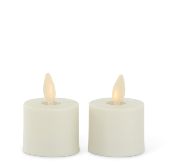 2" White Luminara Tealight