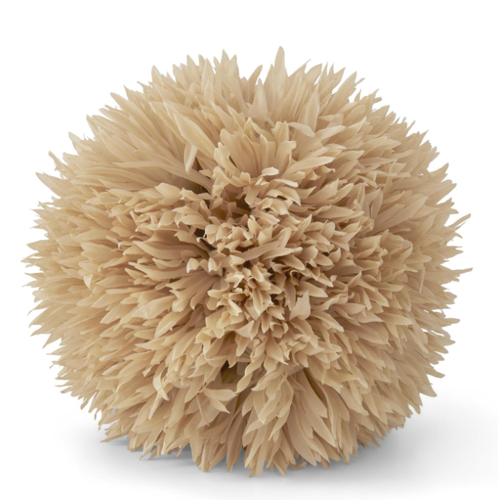 8" Tan Allium Ball