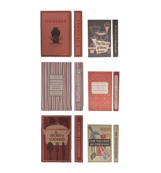 LG - Cooking/Cocktails Storage Box Book
