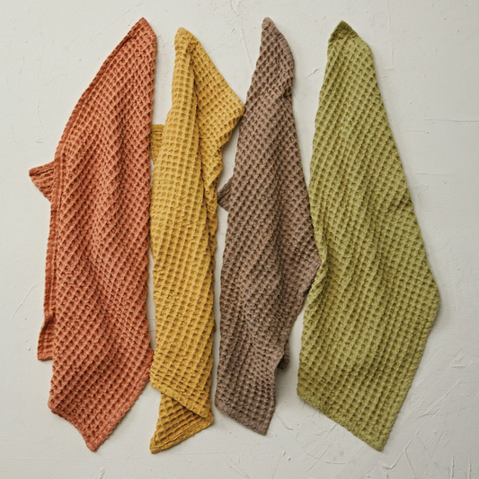 Oversized Waffle Weave Tea Towel - 4 Colors