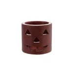 Terra-cotta Votive Holder Jack-O-Lantern
