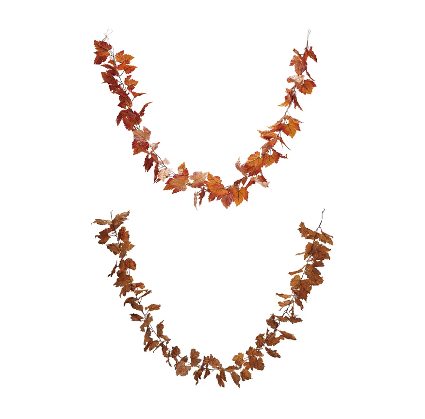 Faux Leaf Garland