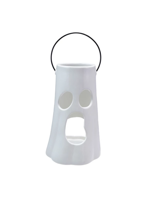 Ceramic Ghost Lantern - Small