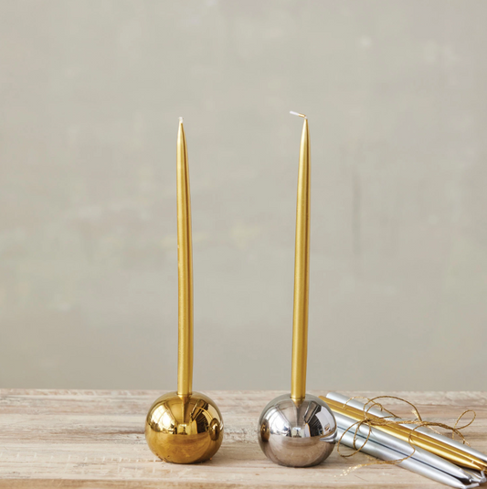 Gold Ceramic Taper Holder Ball