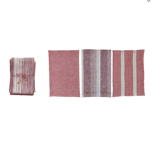 Woven Jingle Bell Tea Towels