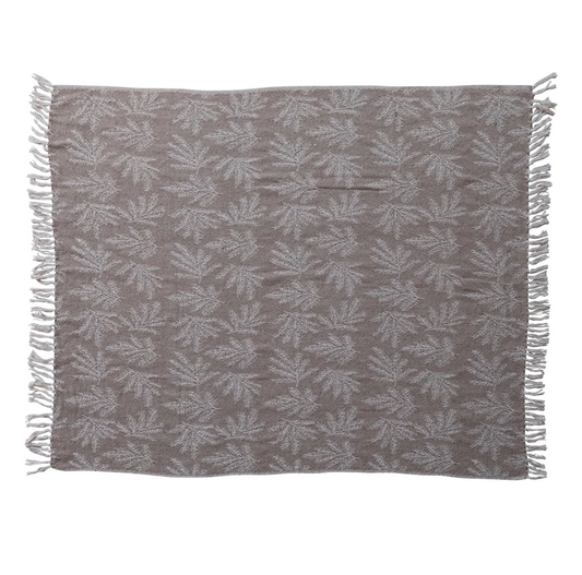 Jacquard Blend Reversible Throw